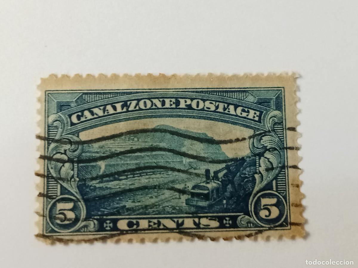 Sellos: ZONA DEL CANAL DE PANAM&Aacute;, POSESI&Oacute;N DE ESTADOS UNIDOS, A&Ntilde;O 1939, SCOTT#107 USADO