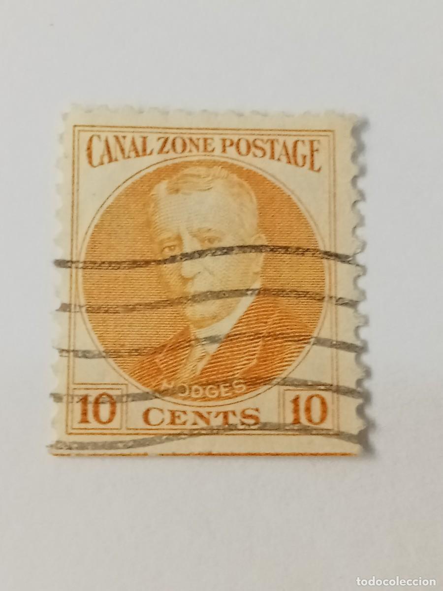 Sellos: ZONA DEL CANAL DE PANAM&Aacute;, POSESI&Oacute;N DE ESTADOS UNIDOS, A&Ntilde;O 1928, SCOTT#108, USADO