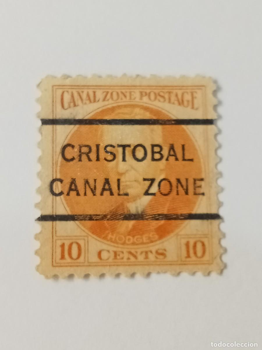 Sellos: ZONA DEL CANAL DE PANAM&Aacute;, POSESI&Oacute;N DE ESTADOS UNIDOS, A&Ntilde;O 1932, SCOTT#108, USADO, PRECANCELADO.