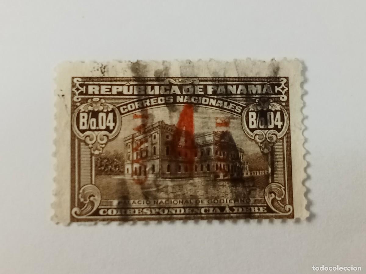 Sellos: ZONA DEL CANAL DE PANAM&Aacute;, POSESI&Oacute;N DE ESTADOS UNIDOS, A&Ntilde;O 1919, SCOTT#J11 USADO, CORRESPONDENCIA A