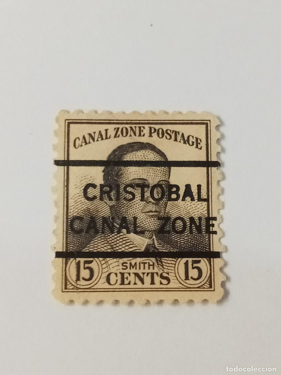 Sellos: ZONA DEL CANAL DE PANAM&Aacute;, POSESI&Oacute;N DE ESTADOS UNIDOS, A&Ntilde;O 1932, SCOTT#111, USADO.