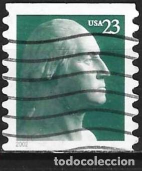 Sellos: Estados Unidos 2002 - Mi 3490II BC - YT 3322a - George Washington