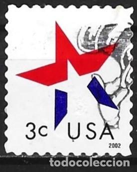 Sellos: Estados Unidos 2002 - Mi 3583 - YT 3329 - Estrella