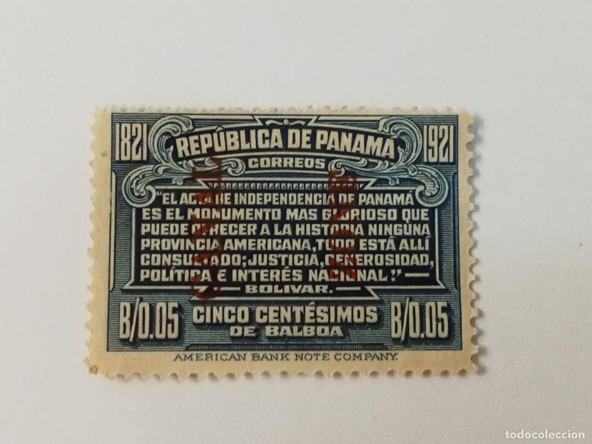 Sellos: ZONA DEL CANAL DE PANAM&Aacute;, POSESI&Oacute;N DE ESTADOS UNIDOS, A&Ntilde;O 1921, SCOTT#62 USADO.