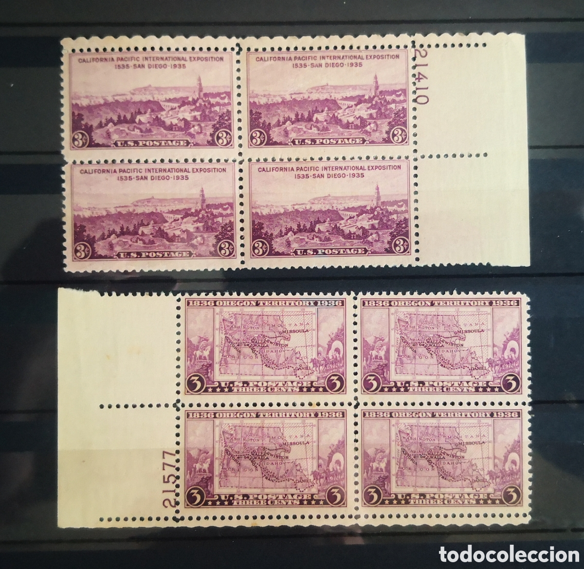 Sellos: Servicio Postal de los Estados Unidos 1935-1936