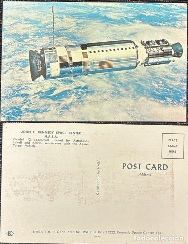 Sellos: TS.)1966, UNITED STATES, CAPE CANAVERAL, ORIGINAL SOUVENIR POSTCARD, PRE-PRINTED WITH A COLOR PHOTOG