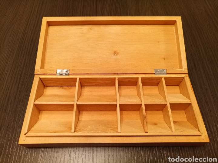 Sellos: Antigua Caja Clasificadora Sellos - Foto 3