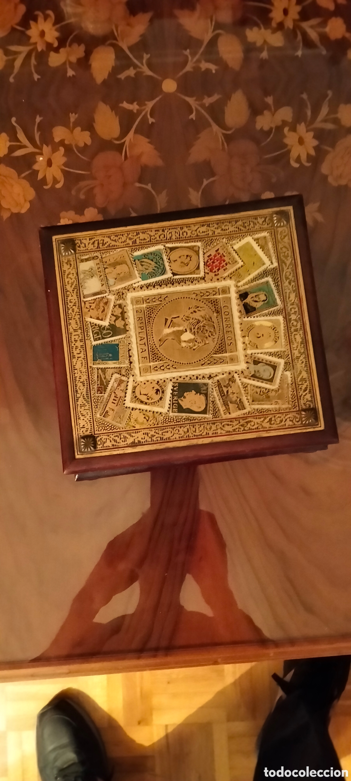 Sellos: CAJA FILATELICA ANTIGUA.