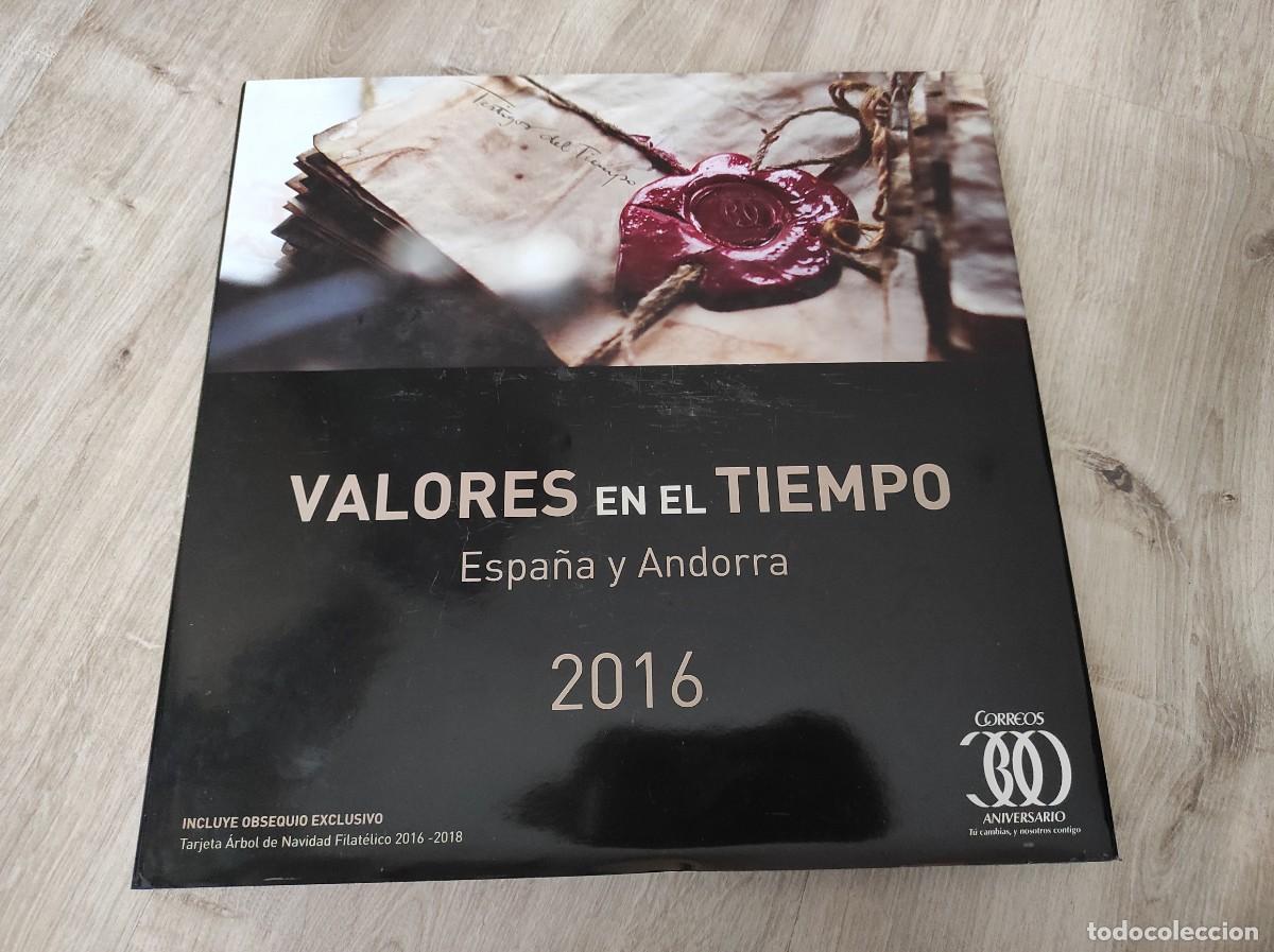Stamps: M54 Libro emitido por Correos a&ntilde;o 2016 PERFECTO ESTADO SIN SELLOS ( PESO ENVIO ++1.5kg
