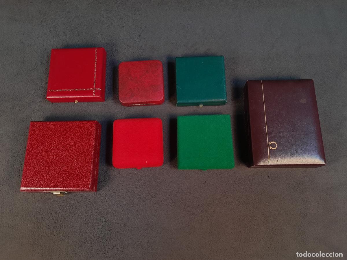 Timbres: LOTE DE SIETE ESTUCHES VINTAGE PARA MEDALLAS Y MONEDAS. SIGLO XX