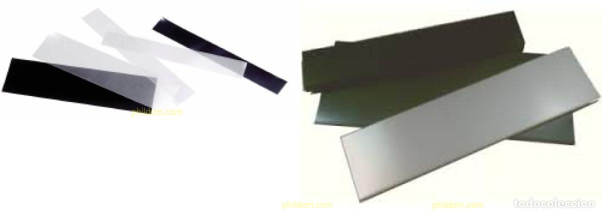 Timbres: Protector 210X34 Negro 25u.