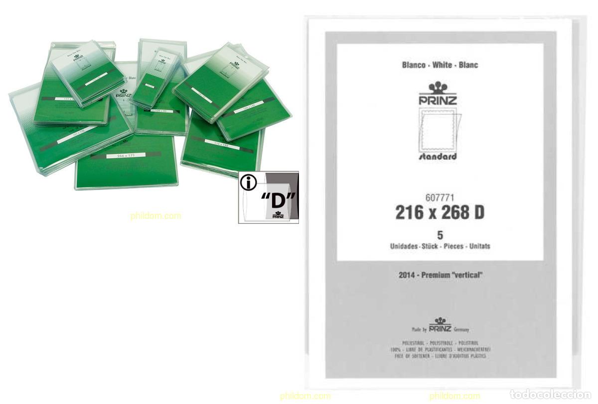 Stamps: Protector 216x268d Transparente 5u.