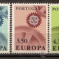Sellos: PORTUGAL,EUROPA-CEPT 1967,SERIE COMPLETA,NUEVA CON GOMA.. Lote 27074847