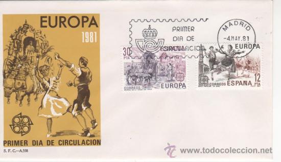 Sellos: EUROPA-CEPT.-1981 - Foto 1
