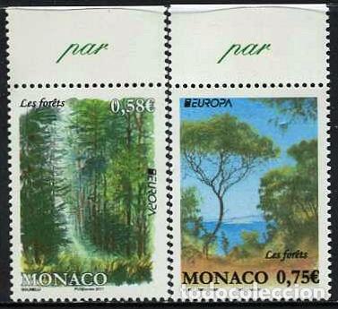Sellos: MONACO - EUROPA 2011 / BOSQUES (2011) ** - Foto 1