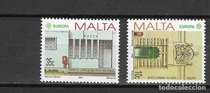 Sellos: MALTA N&ordm; 810 AL 811 (**) - Foto 1