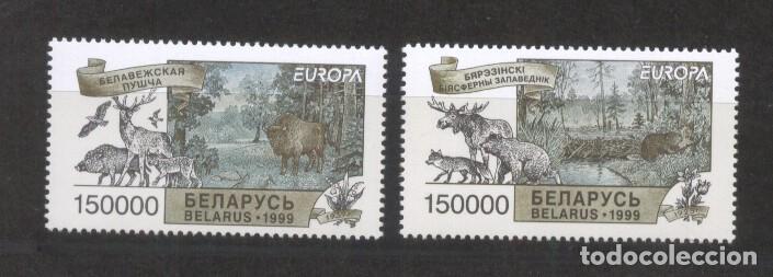 Selos: Belarus 1999 Europa CEPT Animals Mi.316-317 MNH    AC.355