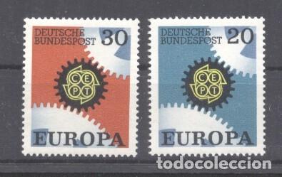 Briefmarken: Germany 1967 Europa CEPT MNH    AC.298