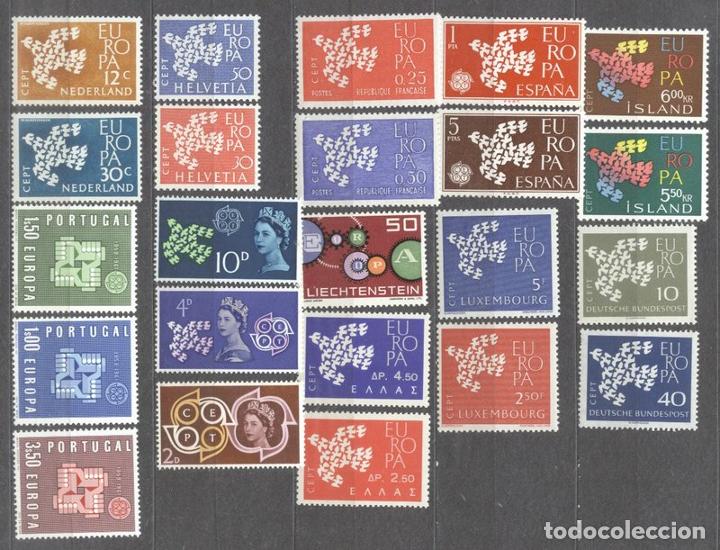 Selos: Lot 1961 Europa CEPT 23 values MNH    AC.806