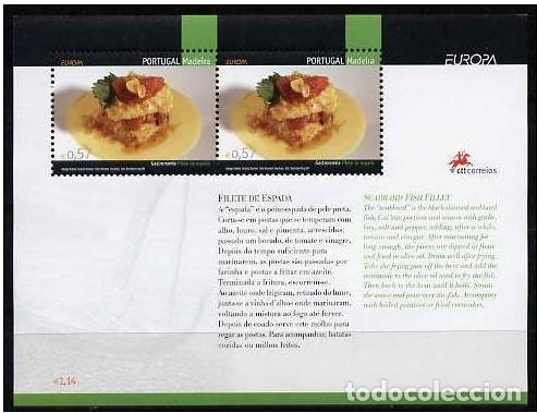 Francobolli: MADEIRA 2005 GASTRONOMIA EUROPA CEPT 1 HOJITA BLOQUE