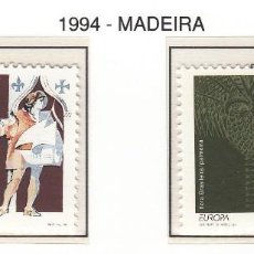 Sellos: MADEIRA 1994 - EUROPA CEPT - 2 SELLOS. Lote 364605876