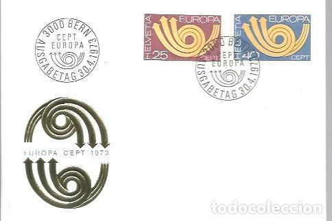 Sellos: FDC SUIZA 1973 - Foto 1