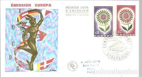 Sellos: FDC FRANCIA 1964 - Foto 1