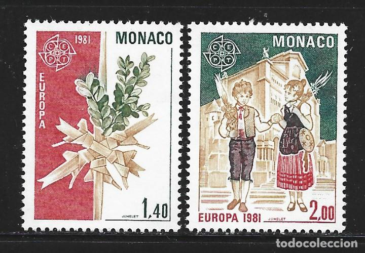 Sellos: MONACO 1273/74** - A&Ntilde;O 1981 - EUROPA - FOLKLORE
