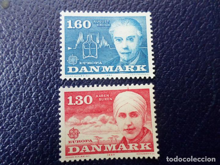 Francobolli: .dinamarca, 1980, europa, Yvert 700/01