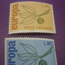 Sellos: SELLO ITALIA NUEVO.1965. EUROPA CEPT. PLANTA, FLORES, FLORA, FRUTA, LETRAS.. Lote 364410266