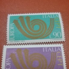 Sellos: SELLO ITALIA NUEVO. 1973. EUROPA CEPT. EMISIÓN CONJUNTA. FLECHAS. EMBLEMA.. Lote 365729181