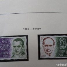 Sellos: 1980, EUROPA-CEPT, EDIFIL 2568/69. Lote 380583694