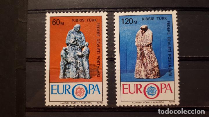 Selos: Turqu&iacute;a (Europa) A&ntilde;o 1976**