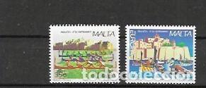 Sellos: MALTA N&ordm; 1015 AL 1016 (**) - Foto 1