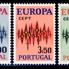 Sellos: PORTUGAL 1972 IVERT 1150/2 *** EUROPA