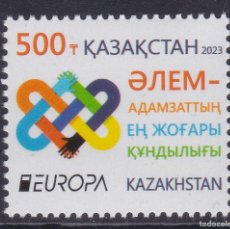 Sellos: KAZAJISTÁN 2023 - EUROPA CEPT NUEVO SIN FIJASELLOS