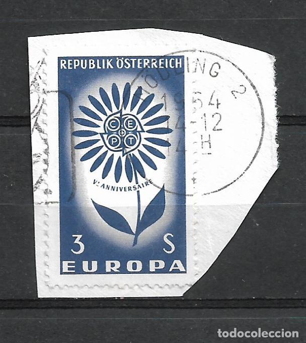 Francobolli: austria 1964 sello usado europa cept - 15/44