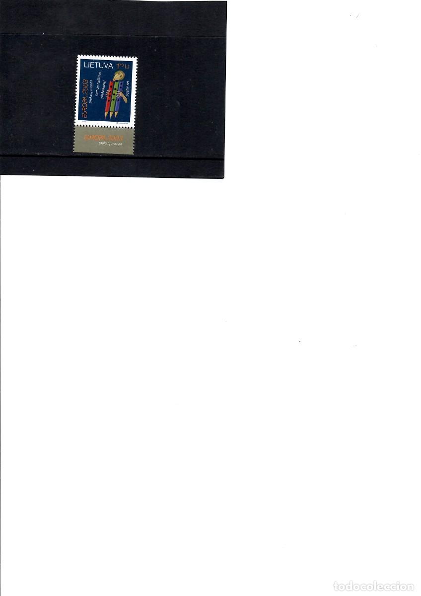 Sellos: Lituania, tema cept 2003 nuevo - Foto 1