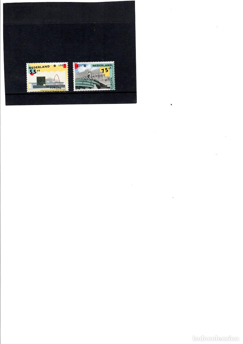 Sellos: Holanda, tema cept 1987, nuevo - Foto 1