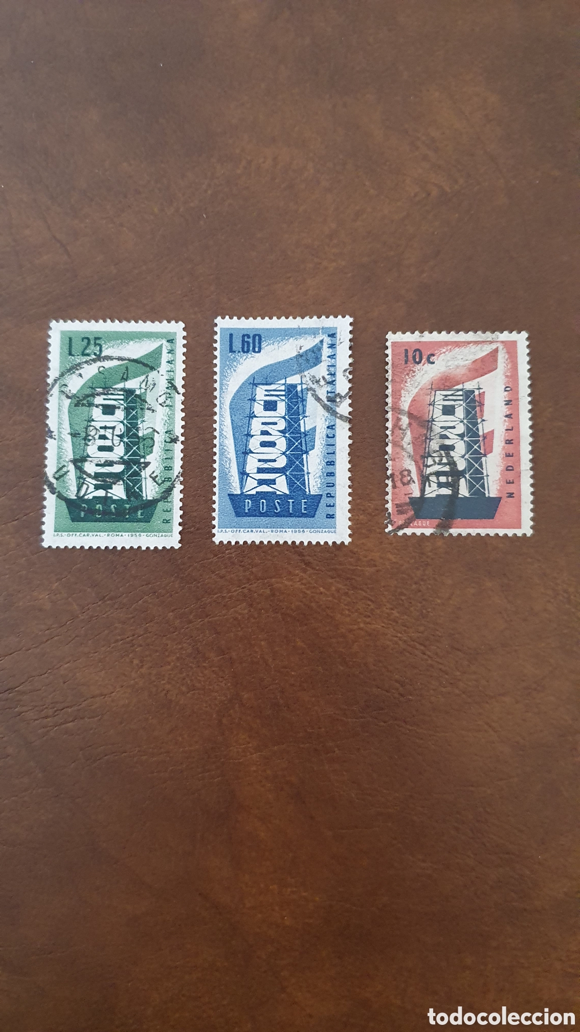 Sellos: Europa CEPT a&ntilde;o 1956