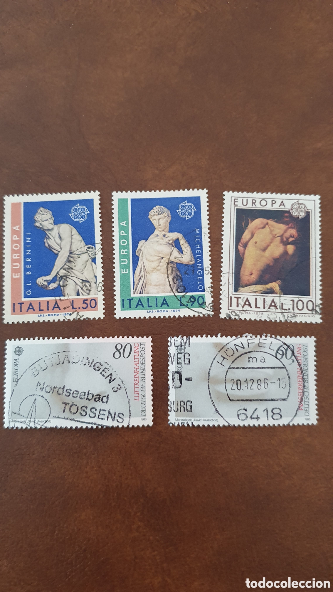 Sellos: Europa CEPT a&ntilde;o de varios