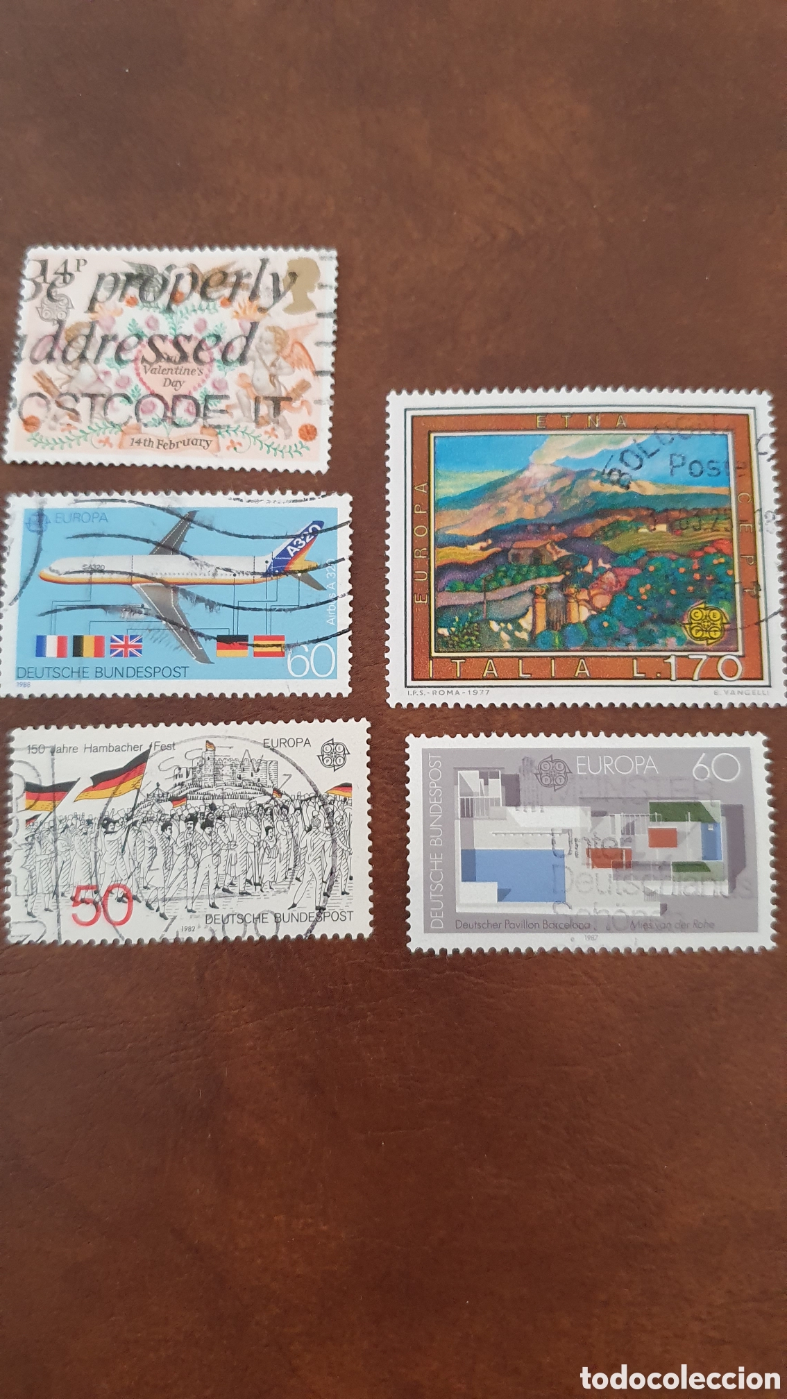 Sellos: Europa CEPT a&ntilde;o de varios