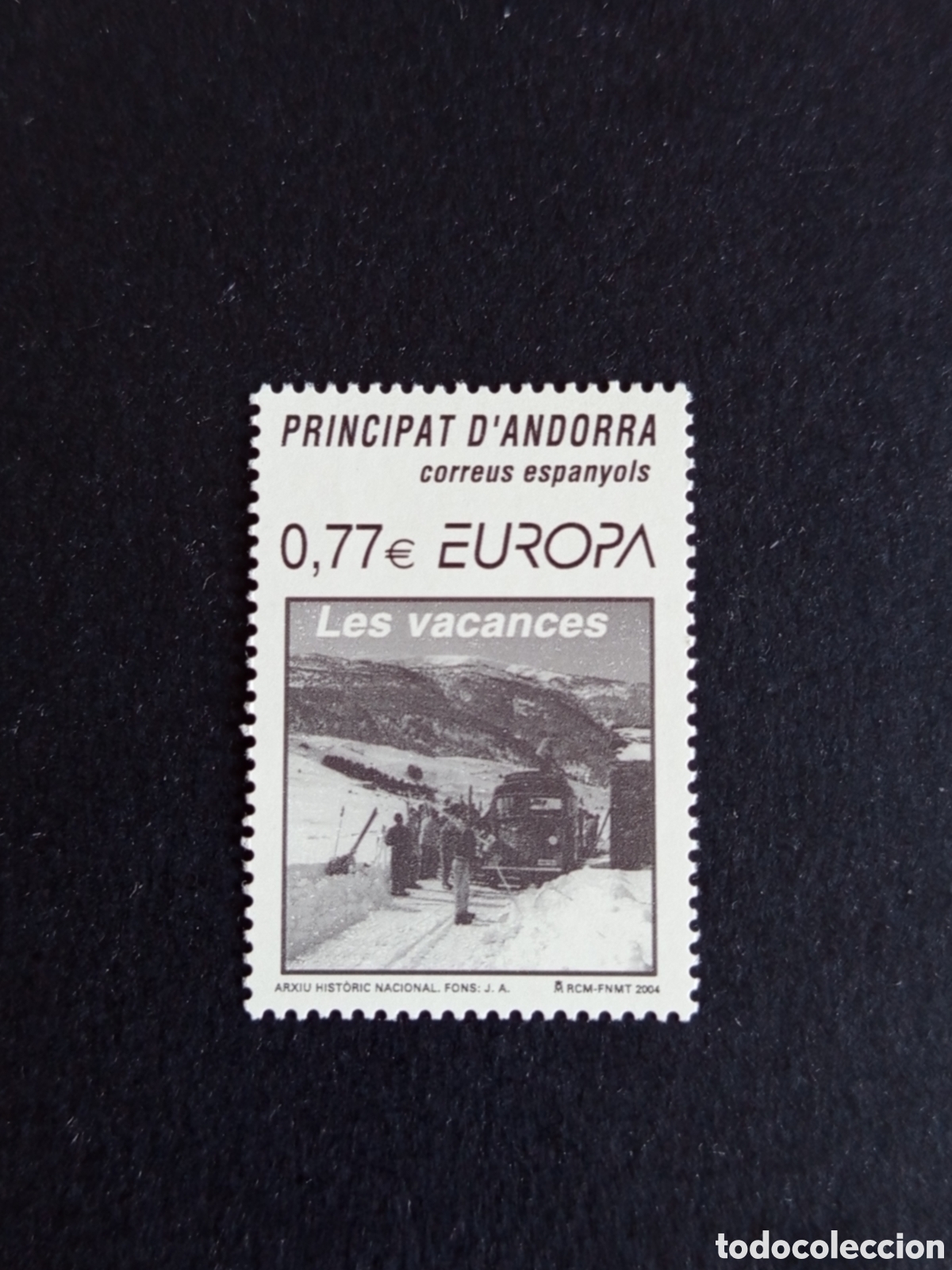 Sellos: Andorra Espa&ntilde;ola, 2004. Europa. Las vacaciones. Edifil 317. Serie Completa. Pedido m&iacute;nimo 3 &euro;.