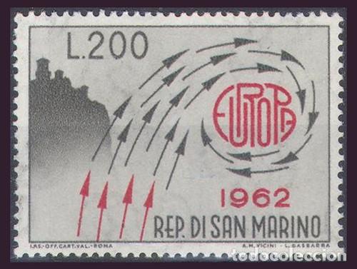 Sellos: 1v San Marino, 1962 | Europa-CEPT | Yv: 572 - Mi: 749 - SG: 689 MNH **