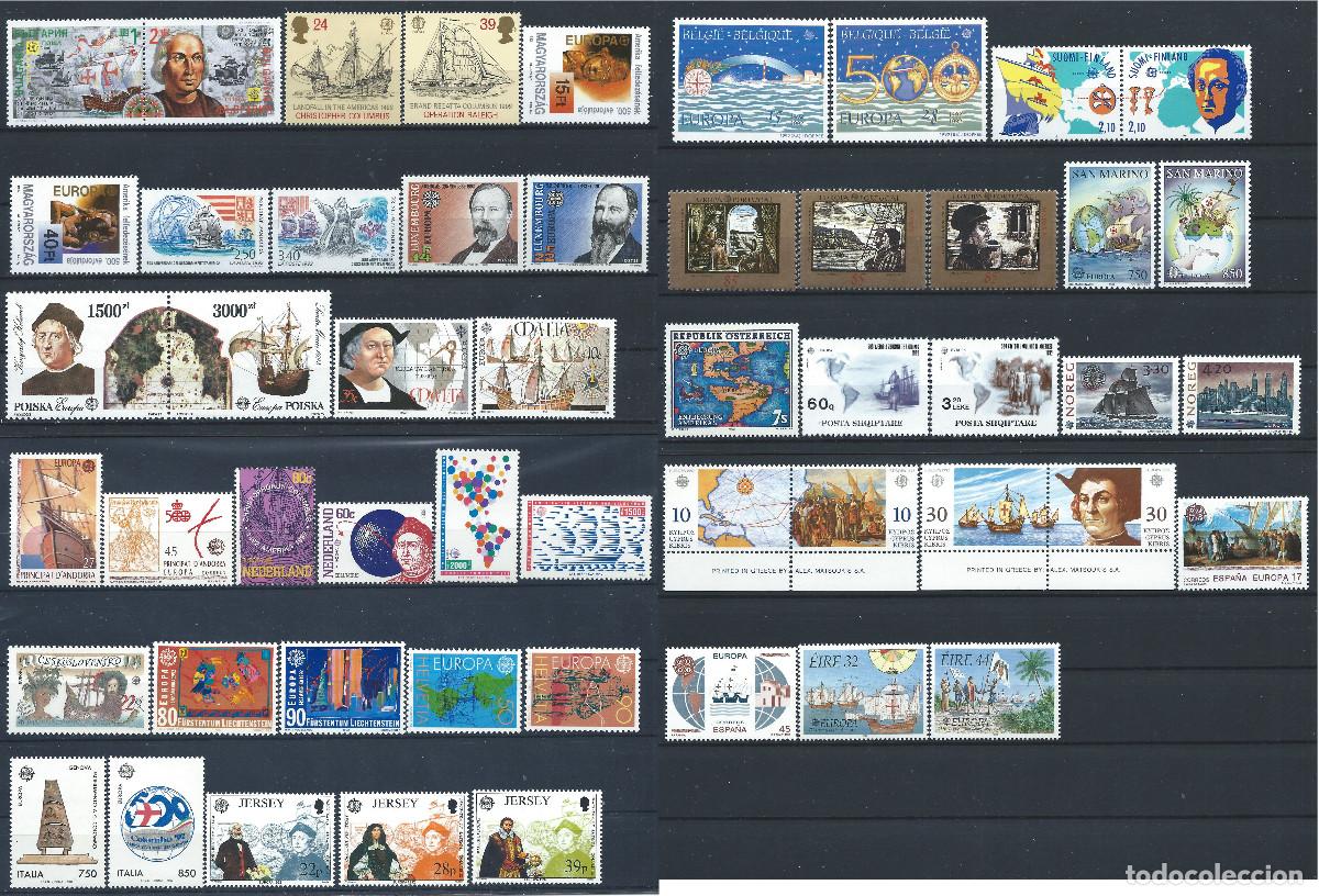 Sellos: Europa Lot 52 Tp Neuf** (MNH) Ann&eacute;e 1992 - Europa &rdquo;Christophe Colomb&rdquo;