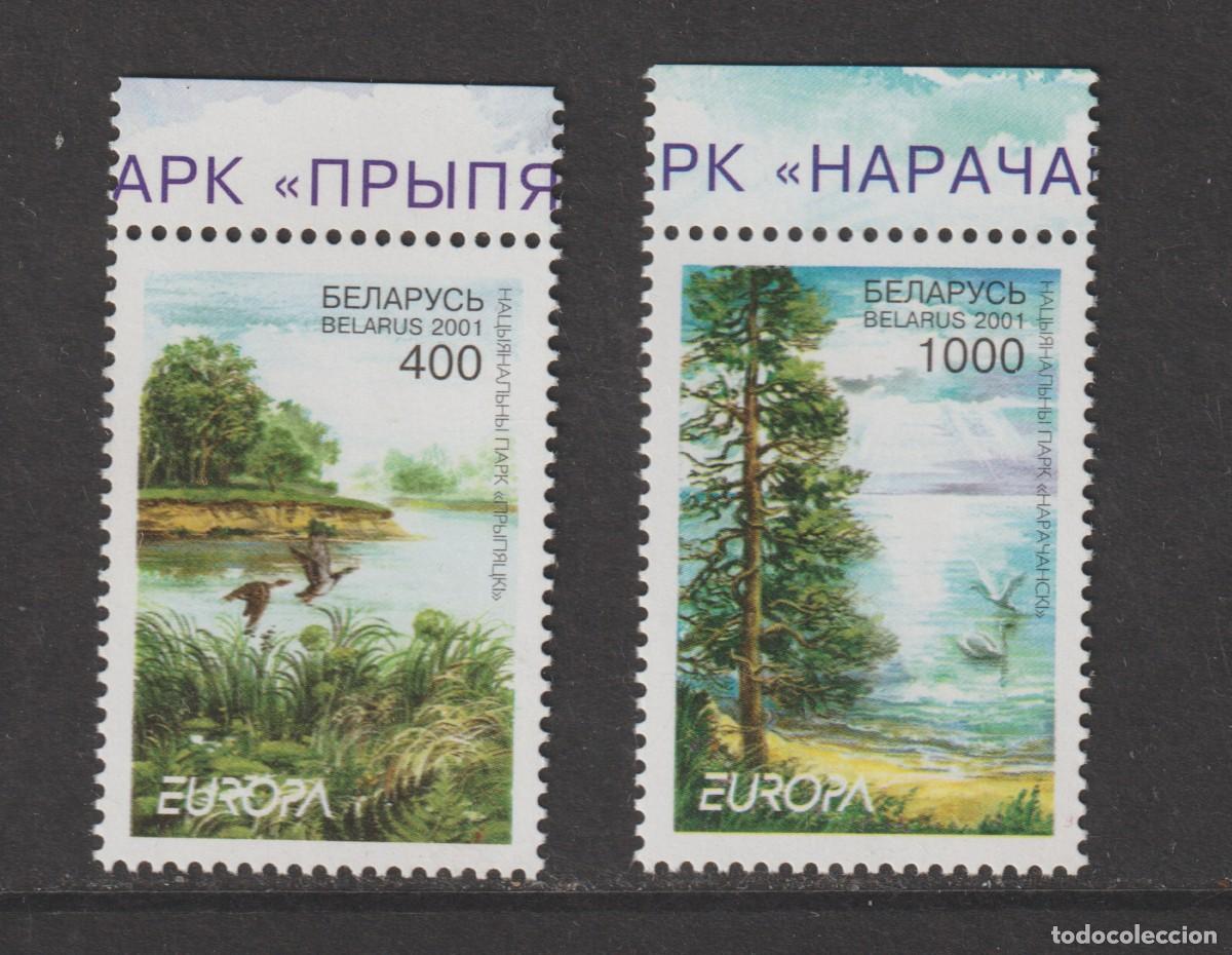 Sellos: Belarus Bielorrusia 2001 - Europa CEPT - Yvert 370/371 mnh**