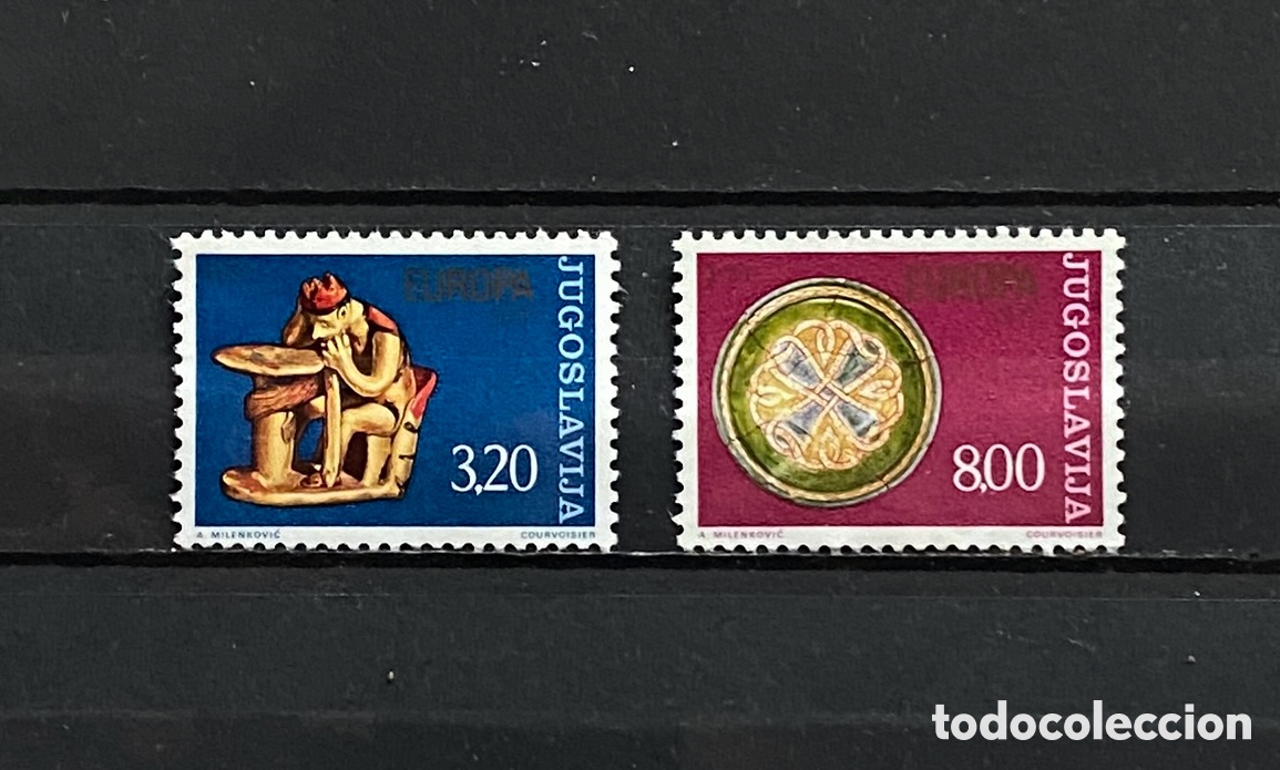 Sellos: Sellos, nuevo, Tema Europa, de Yugoslavia 1976