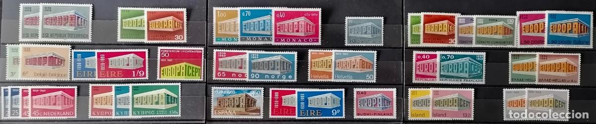 Sellos: EUROPA 1969 - SERIES CEPT .