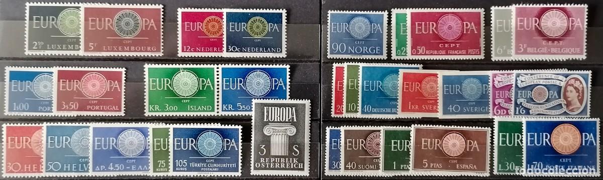 Sellos: EUROPA 1960 - SERIES CEPT .