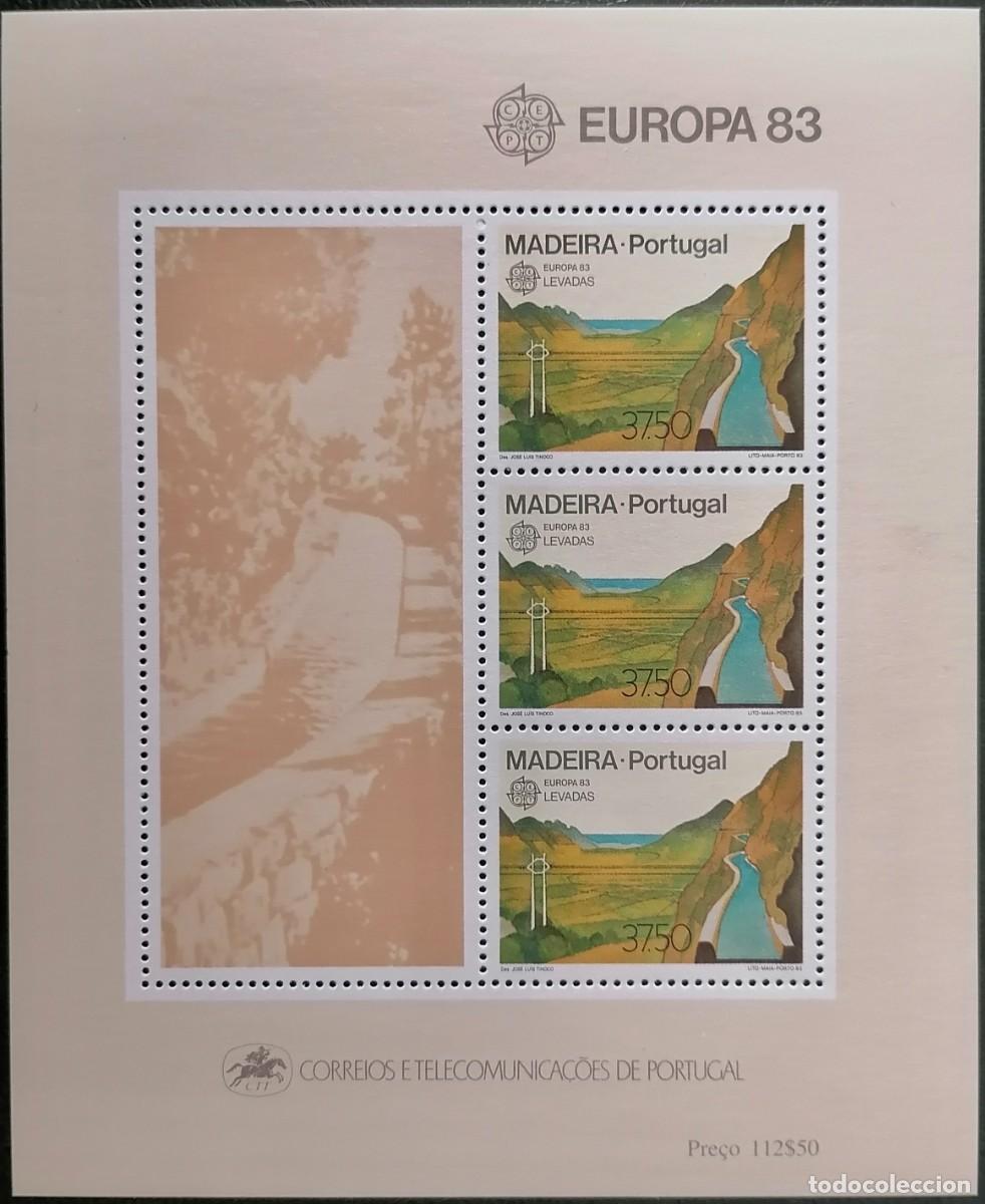 Sellos: MADEIRA 1983 - HB INVENTOS / CEPT .